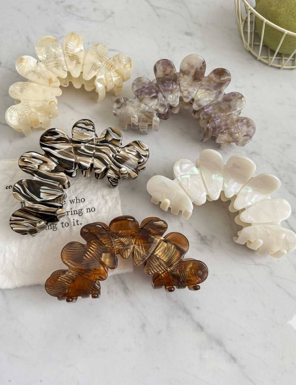 Elegant Geometric Acetate Hair Claw Clips DP25F983